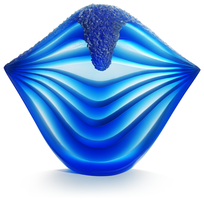 Glass Art - Glasgalerie Stölting Matyas Pavlik Sculpture Ocean-Creature