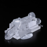 Václav Řezáč - Glass Sculpture: Crystal Crepidoma