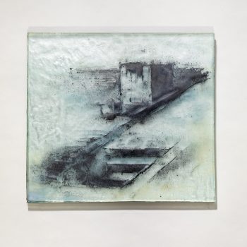 Petr Stanicky - Well II - glass painting, Glasgalerie Stölting
