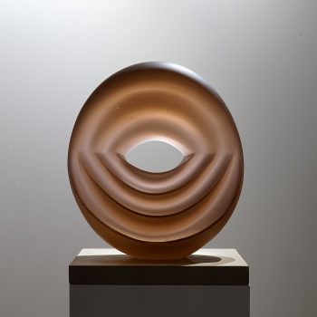 Matyas Pavlik - Glassart - Sculpture: Eye