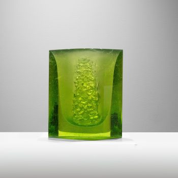 Matyas Pavlik - Glassart - Sculpture: Tibetan Waterfall